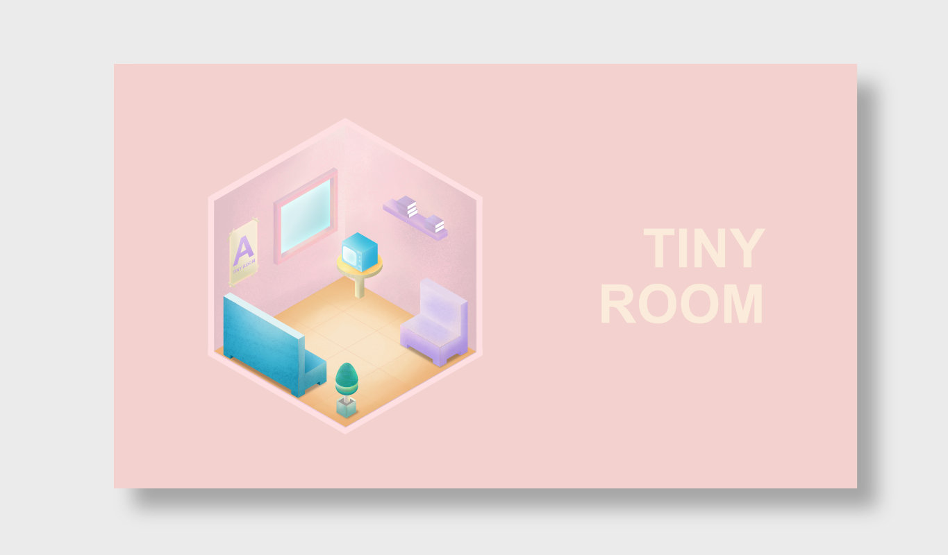 Ilustracion Tiny Room