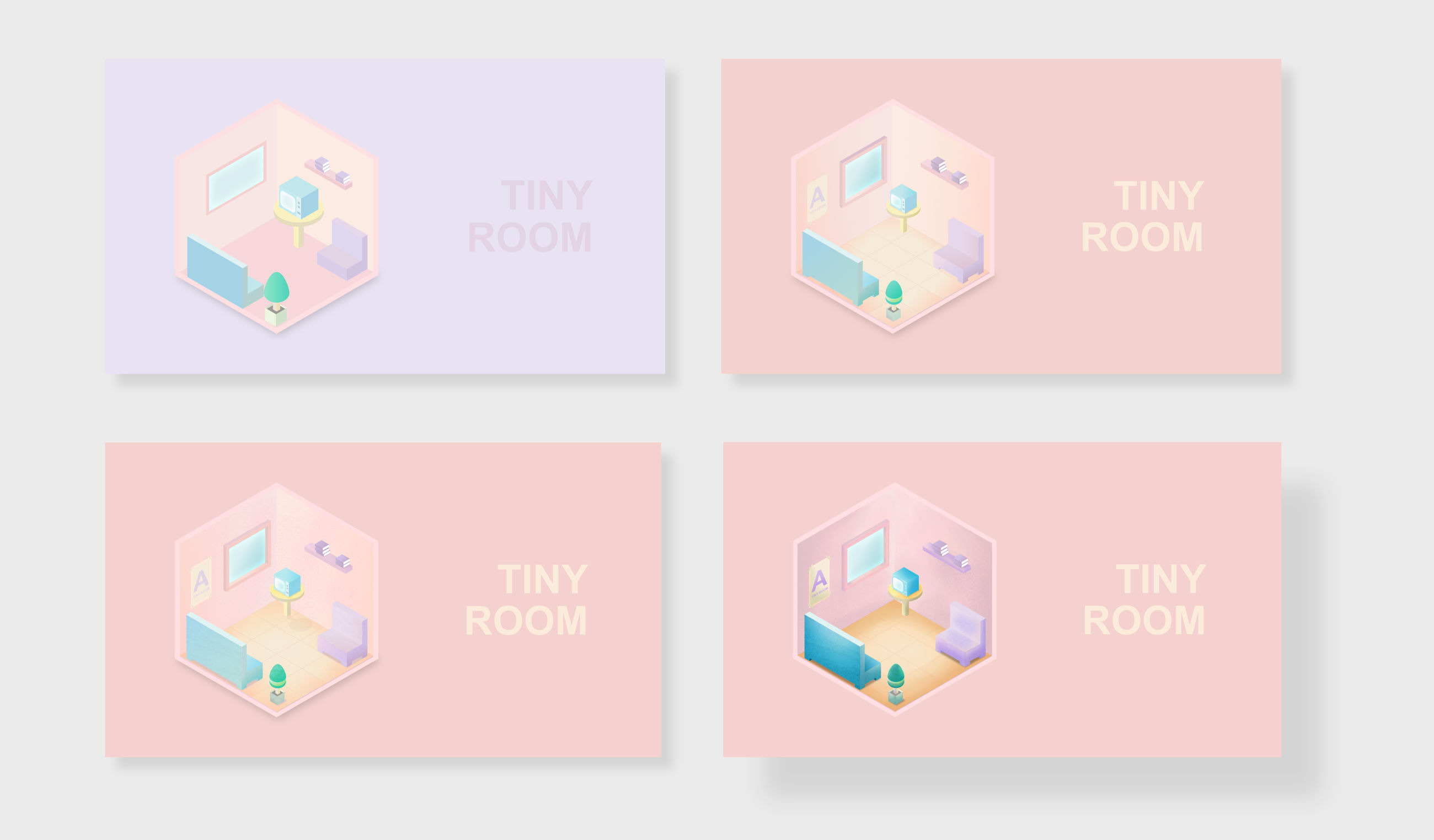 Ilustracion Tiny Room